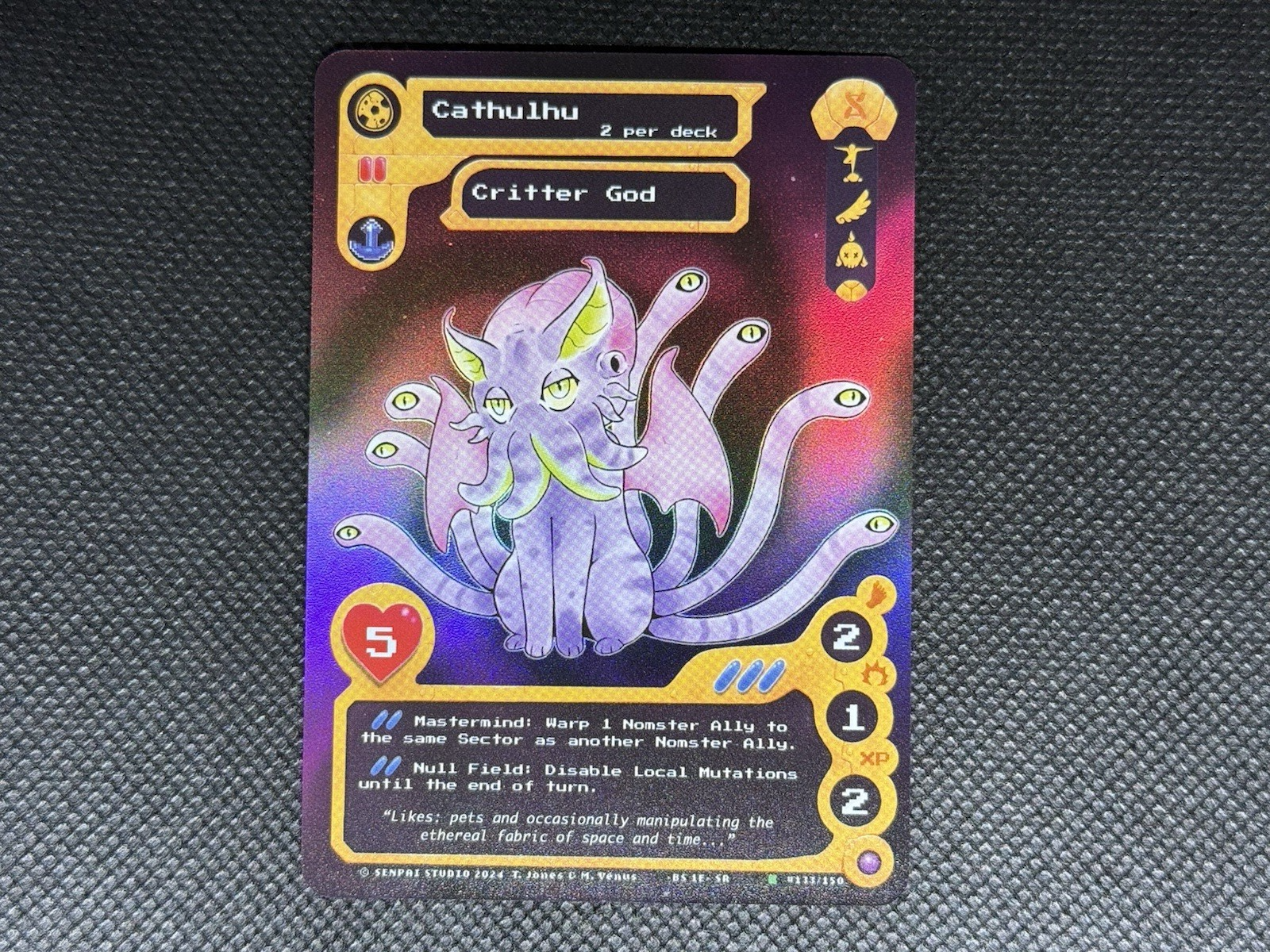 NomNom Verse! TCG - Cathulhu #133 - Kickstarter - Near Mint