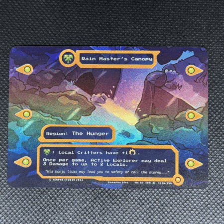 NomNom Verse! TCG - Rain Master's Canopy #116 - Kickstarter - Near Mint