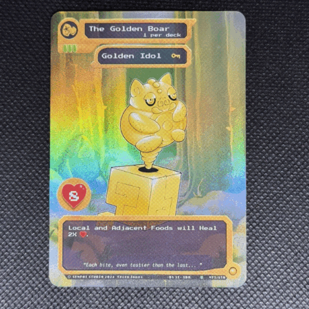 NomNom Verse! TCG - The Golden Boar #73 - Kickstarter - Near Mint