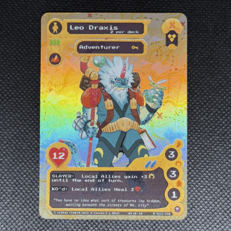 NomNom Verse! TCG - Leo Draxis #132 - Kickstarter - Near Mint
