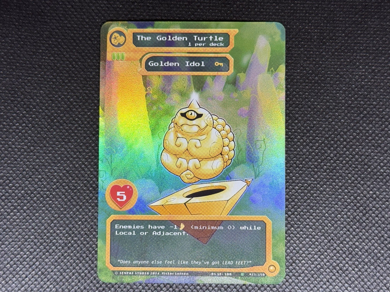 NomNom Verse! TCG - The Golden Turtle #75 - Kickstarter - Near Mint