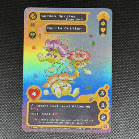 NomNom Verse! TCG - Garden Sprites #57 - Kickstarter - Near Mint