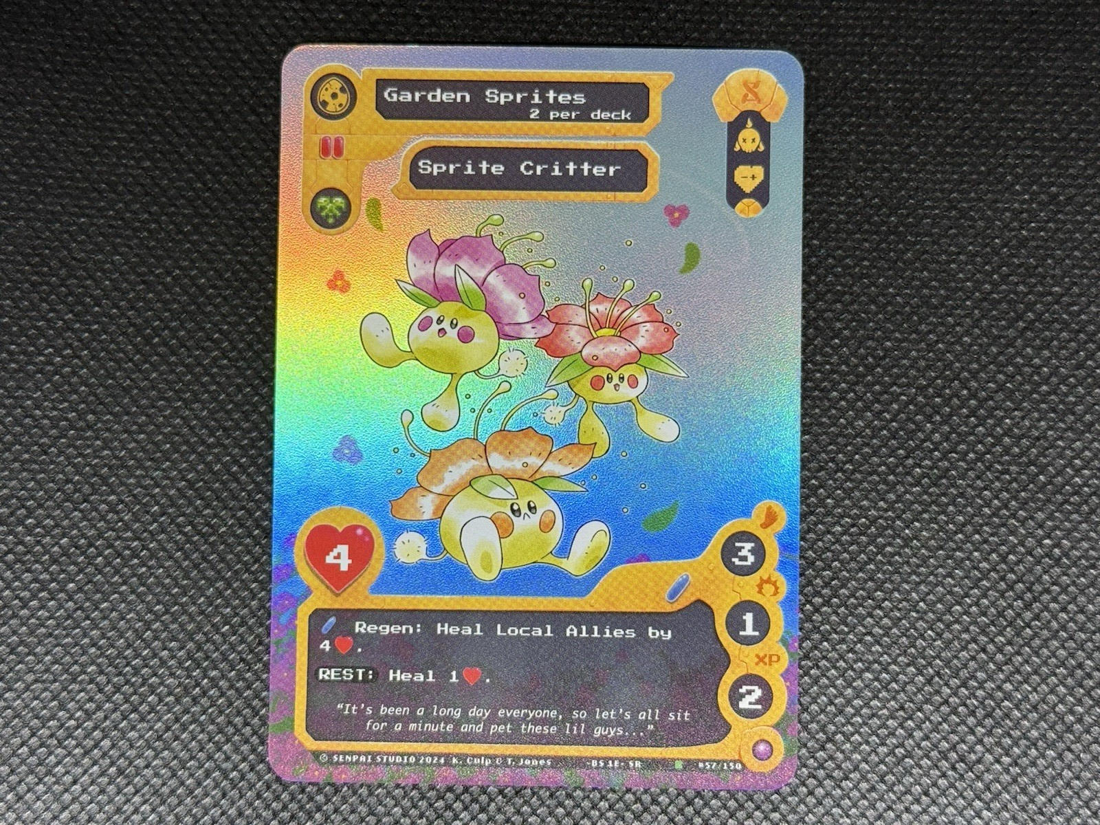 NomNom Verse! TCG - Garden Sprites #57 - Kickstarter - Near Mint