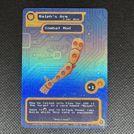 NomNom Verse! TCG - Ralph's Arm #87 - Kickstarter - Near Mint