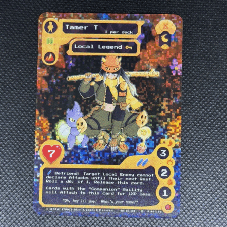 NomNom Verse! TCG - Tamer T #167 (Pixel) - Kickstarter - Near Mint