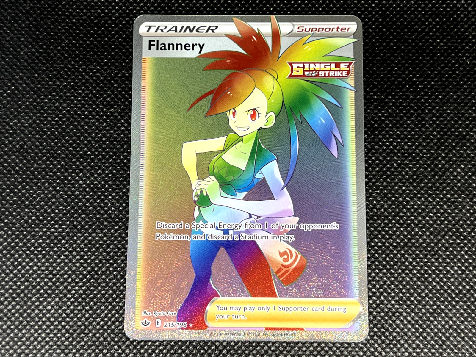 Pokemon TCG - Flannery #215 - Chilling Reign Set - Pack Fresh!