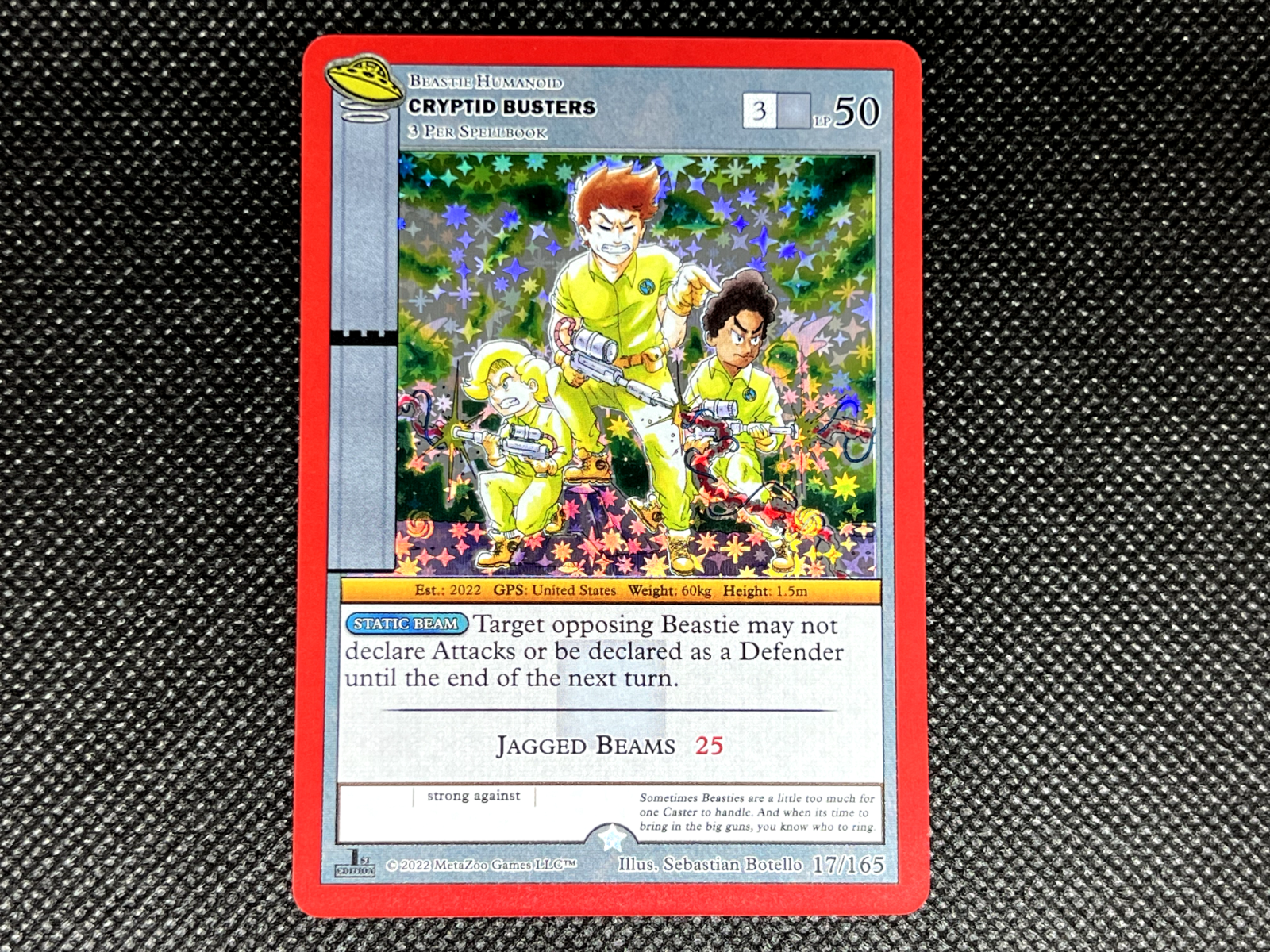 Metazoo TCG - 1st Edition Cryptid Busters Holo - UFO Set - Near Mint / Mint
